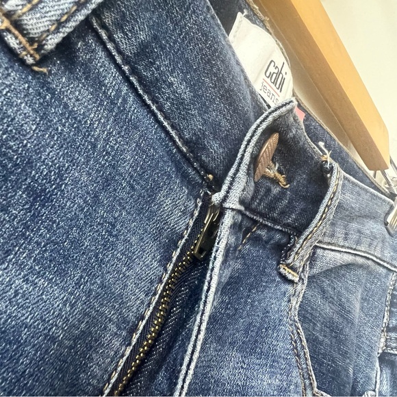 Cabi Jeans Blue Wash Denim 5th Avenue Stretch Ultra High Rise - Picture 6 of 11